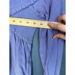 Flawless Top Women's Size Large Padme Cosplay Top Bell Sleeves Handkerchief hem Blue Photo 5