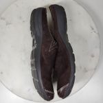 Vintage Naturalizer Natural Soul Fanner Suede Mules Womens 7 Brown Leather Bow Photo 9