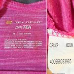 Tek Gear  Athletic Short Sleeve Criss Cross Back Tee Workout Tshirt Hot Pink M Photo 11