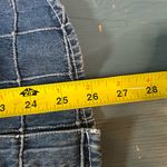 Dress Barn Vintage  Embroidered Blue Jean Jacket | Large Photo 9