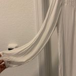 Venus Lascana 100% Cotton Top NWOT Size 14 Eyelet Lace Detail Elastic Sleeves Photo 1