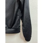 Women Med Black Adidas Graphic Print Full Zip SST Track Top PB Jacket XS Photo 9
