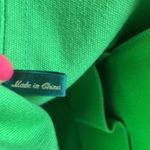 Lauren Ralph Lauren Green and Gold Summer Canvas Tote Photo 8