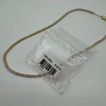 Macy's Cubic Zirconia Round-Cut Choker Necklace in Gold-Tone MSRP $140 NWT Photo 7