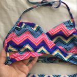 PINK - Victoria's Secret VS PINK Colorful Tribal Print Bikini Small/Medium Photo 1
