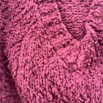 Altar'd State  Chenille Burgundy Womens Sweater Sz M Preppy Boho Cozy Cottagecore Photo 13