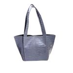Worthington NWT Beth Croc Embossed Shoulder Bag/Purse- Gray ***Item: P1 Photo 1