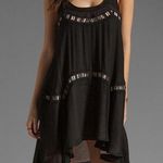 Revolve X Bless’ed are the Meek Straight to the Point Black Tank Dress Size L Photo 0