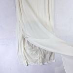 Vintage JR Nites Maxi Skirt Beaded Sz 12 Ivory Church Fairy Grunge Cocktail Photo 6