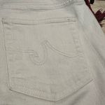 AG Adriano Goldschmied AG-ED jeans white Saige high-rise straight size 28 Photo 9