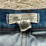 Madewell  high rise stovepipe blue jeans in size 27 Photo 5