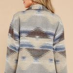 Red Dress Boutique NWT Taupe Multi Print Blazer Photo 2