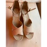 Tory Burch Tan Selby Espadrille Wedge Sandal size 11 Photo 8