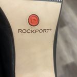 Rockport black red leather block heels square toe comfort dress shoes size 10 Photo 4