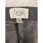 Le Suit Black Dress Pants Career Office Straight Leg Trousers 22W Photo 2