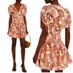 ALC Frank A.L.C. Luna Cotton Smocked Waist Dress 4 Photo 5