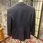 Tempo Paris Vintage 100% Wool Black Blazer: Size 4 Photo 5