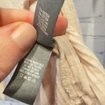 Aerie  Long Sleeve Bodysuit snap closure, ribbed, oatmeal color. Size Medium Photo 8