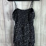 AUW Black and White Floral Dress Size XL Photo 4