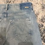 Mother The Scrapper Cuff Ankle Fray in Lonely Hearts Club Blue Size 24 Photo 4