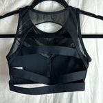 Queenieke  Wirefree Racerback Mesh Sports Bra Black Size Xsmall Photo 5