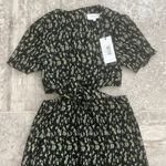 Who What Wear Drew Plissé Cutout Twist Midi Dress, Disty Floral Size XS NWT $178 Photo 7