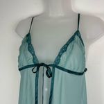 Frederick's of Hollywood Frederick’s of Hollywood Sheer Mesh Flyaway Split Front Tie Top Sz Medium Photo 4