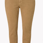 Michael Kors  Khaki Stretch Twill Brown minimalist everyday denim Jeans Size 12 Photo 0