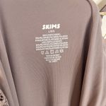 SKIMS  NWT Fits Everybody Lace Long Slip Dress Zinc size large Limited Edition Photo 7