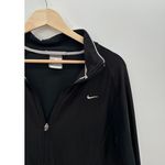 Nike Fit Dry 2000's Black Full Zip Training Practice Jacket Women Large Photo 4
