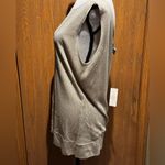 Ann Taylor Taupe Sleeveless Silk Tank Top with crisscross back Photo 2