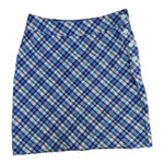 Tommy Hilfiger  Womens Size 4 Preppy Plaid Cotton Mini‎ Skirt Blue Red Yellow​​​ Photo 0