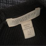Burberry London Navy & Gray Wool Dress Photo 8