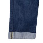 New York & Co. Cuff Crop Jeans Medium Blue Mid Rise Women's Size 14 Plus Photo 4