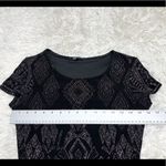 Jump Apparel Y2K black glitter bodycon dress size Small Photo 2