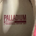 Palladium  Red Suede Sneakers Size 9 Comfy Womens Photo 3