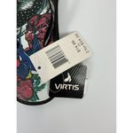 Virtis Women's Flip Flops Black Tattoo Rose Bird Heart Sandal Size M 7/8 Photo 1