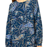 H&M  Paisley Shift Dress size 10 Photo 0