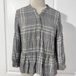 Abercrombie & Fitch Plaid Button Down Top - sz S Photo 0
