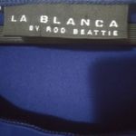 La Blanca S Navy Sleeveless Athletic Top Blue Photo 5