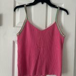 Old Navy Brand Pink Active Ribbed Patterned Tank Top Sz XL Photo 4