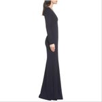 Katie May  Cleo Long Sleeve Cutout Back Gown Photo 9