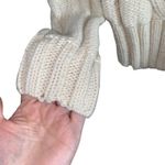 Carven Cream Cable Knit Fisherman Pom Pom Wool Blend Sweater Size XS Photo 1