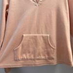 Isabella Bird Velour Top Womens Large Coral Long Sleeve V Neck Lounge Comfort PJ Pink Photo 3
