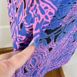 Tori Richard Hawaii Lana Stretch Jersey Shift Dress Ruffle Sleeve Small Pink Photo 4