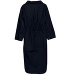 Modern Citizen  Taylor Shirt Midi Dress Black Cotton Twist Front Size Large Photo 1