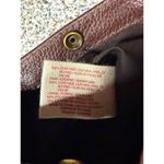 Lucky Brand  Women's Brown Leather Tote Bag Woven Details Casual​​ Photo 9