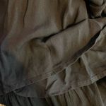 Urban Outfitters UO Gabby Black Ruffle High Neck Flowy Prairie Mini Dress S new Photo 11