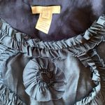 J.Crew  Blue Tank Top Shirt Blouse Business Casual Cotton Silk Size 4 Small Photo 1