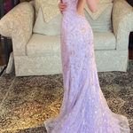 Madison James Lilac Prom Dress Photo 3